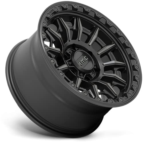 CARNAGE KMC Wheels 17X9 6X5.55 0mm SATIN BLACK WITH GRAY TINT - KM54779068400