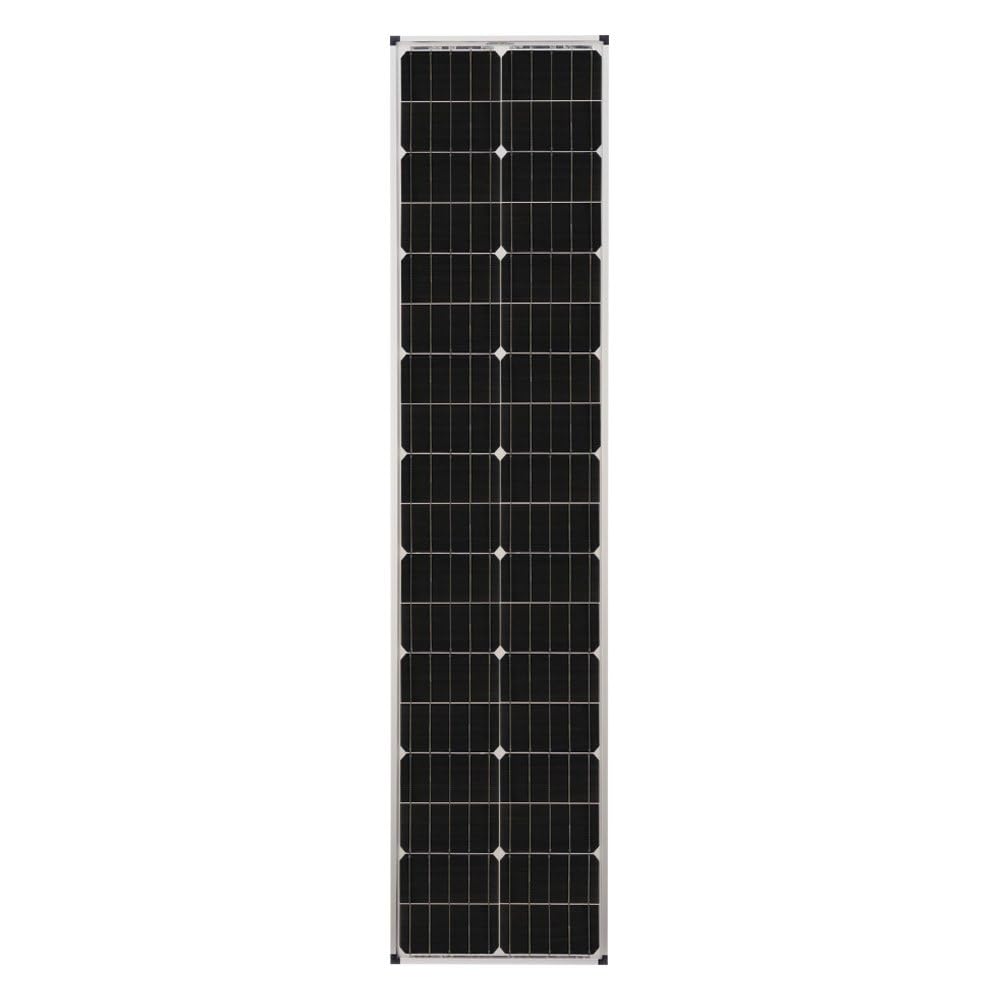 Zamp Solar 90-Watt Legacy Series Roof Mount Solar Panel Kit for Curved Roofs with Digital Charge Controller