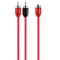 T-SPEC - 2-Channel RCA v6 Series Audio Y Cable - 1F-2M - 10 pack (V6RY1-10)