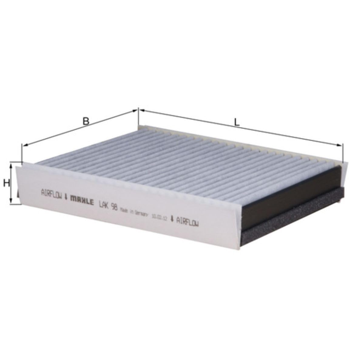 Cabin Air Filter MAHLE LAK 98