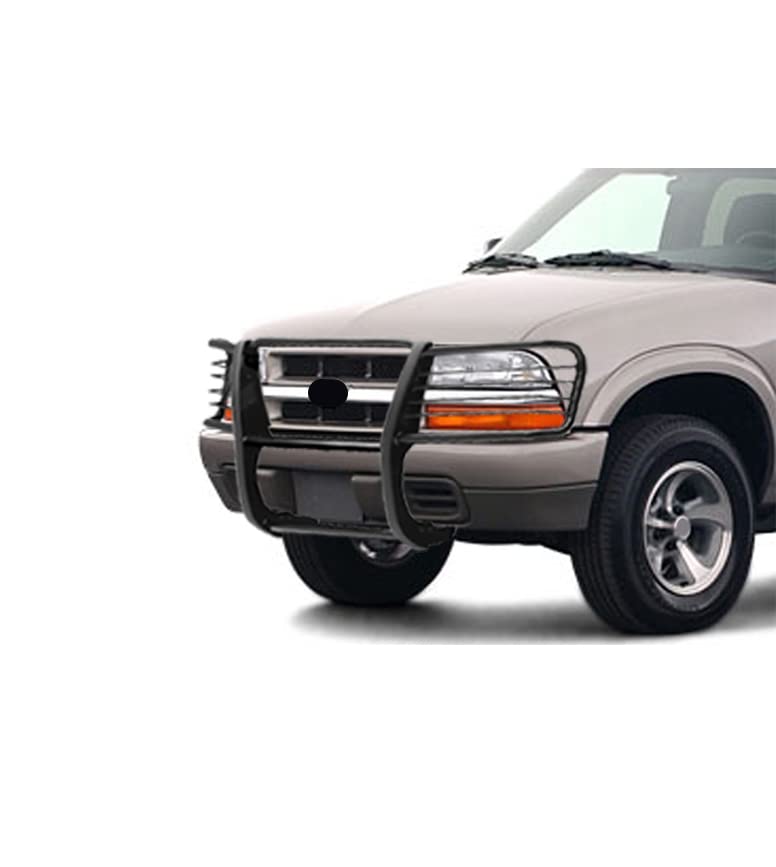 Grille Brush Black Horse Bumper Guard Modular Compatible with 1998-2004 Chevrolet S-10 Blazer-17A030200MA