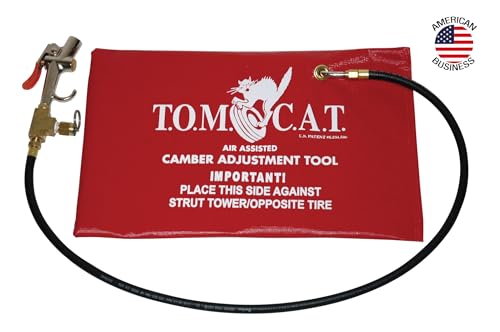 T.O.M.C.A.T. Air-Assisted Camber Adjustment Tool JohnDow Industries TC-614 – Easy One-Man Operation, Precise Alignment with Macpherson Style Struts, Durable and Lightweight Design