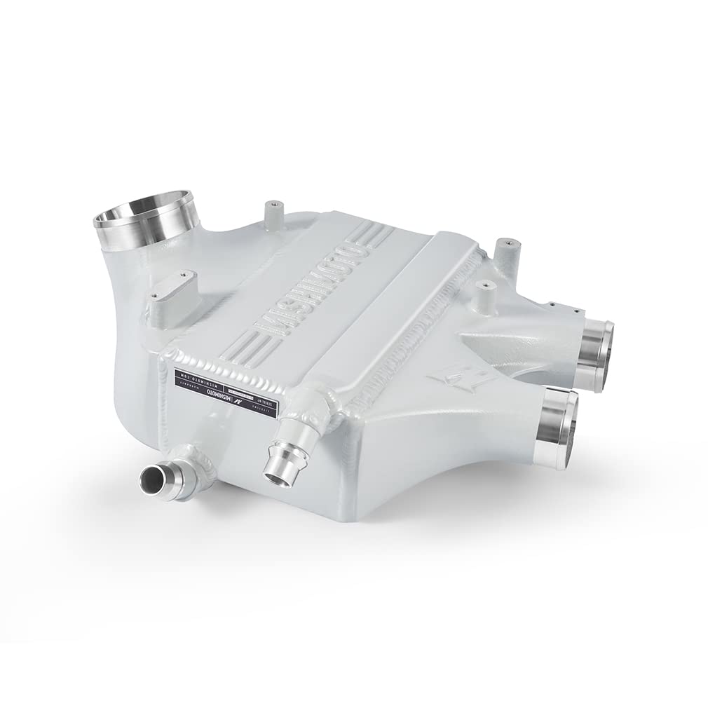 Mishimoto Performance Air-to-Water Intercooler MMINT-F80-15CMW, Compatible With BMW F8X M3, M4, and M2, 2015-2020, Mineral White