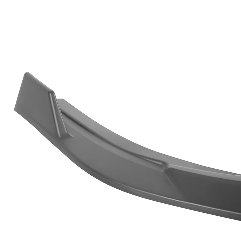 Front Bumper Lip Spec-D Tuning Black Compatible with Mazda 3 2010-2013