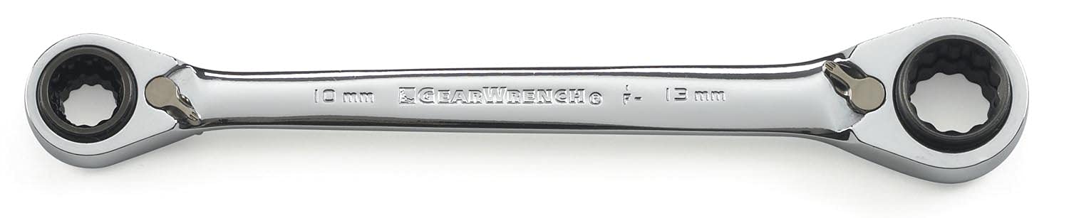 12 Pt. GEARWRENCH QuadBox™ Reversible Ratcheting Wrench Set, Metric - 85215 4 Pc.