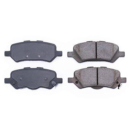 Power Stop Z16 Evolution 16-1402 Rear Ceramic Brake Pads For Toyota Venza 2009-2016 [Model Specific]