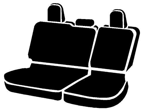 Charc Fia OE32-77 Custom Fit Rear Seat Cover Split Seat 40/60 - Tweed (Charcoal)
