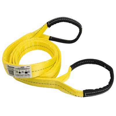 10 ft. Keeper Yellow Lifting Sling 6200 lb. 1 pk