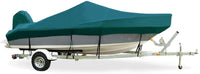 Semi-Custom Trailerite Boat Cover for Offshore Fishing Boats with Inboard/Outboard Motor, Black (24'5" - 25'4" CL x 102" B)