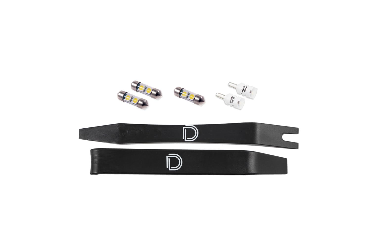 Diode Dynamics interior bulb pack LED compatible with Nissan Frontier 2005-2021, Stage 1