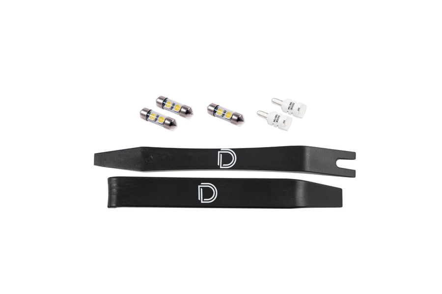 Diode Dynamics interior bulb pack LED compatible with Nissan Frontier 2005-2021, Stage 1