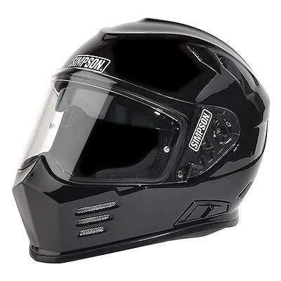 SIMPSON GBDL2 Helmet - Bandit - DOT - Black - Large - Each Safety