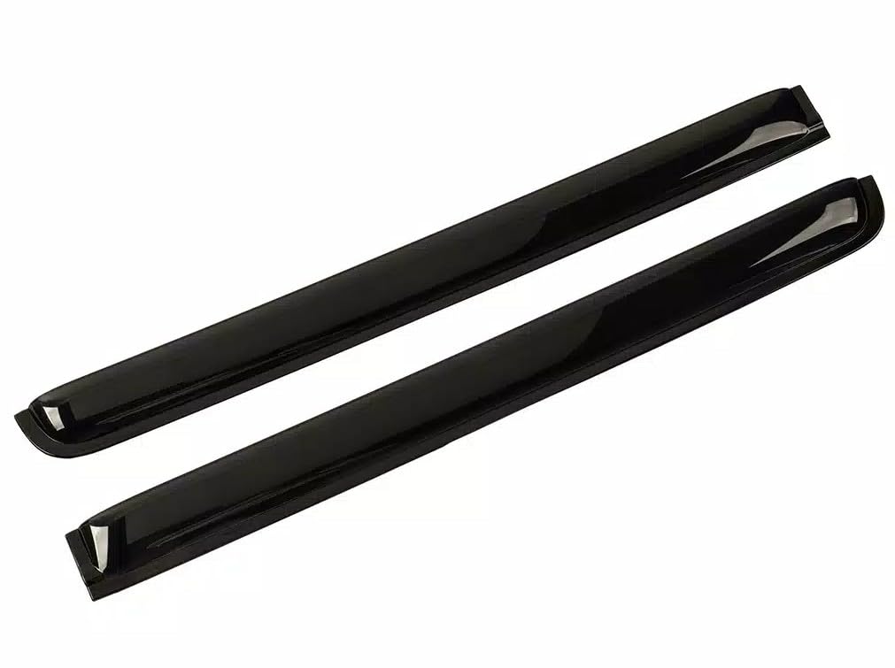 Auto Ventshade [AVS] Rain Guards Outside Mount For 2002 - 2008 Dodge Ram 1500; 2003 - 2009 Dodge Ram 2500/3500, QUAD CAB ONLY / MEGA CAB | Window Vent Visors, 4 pcs. - Smoke | 94623