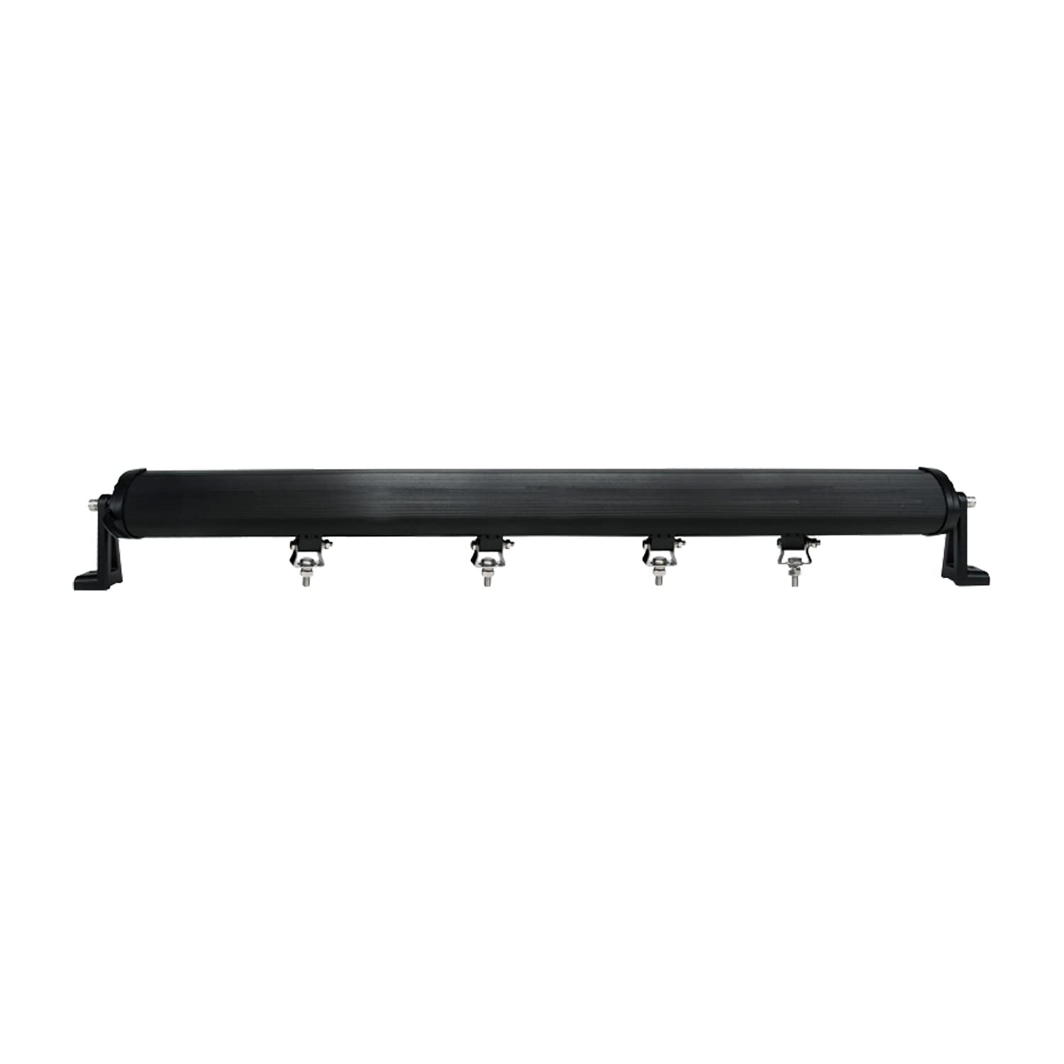 32SRSAUX Trailfx Light Bar, LED, 32 Inch Length, 24 Clear OSRAM 8 Watt Bulb, 192 Watt, 30 Degree Spot/ 60 Degree Flood Beam, Polycarbonate Lens, Black Aluminum Housing, With Wiring Harness/Brackets