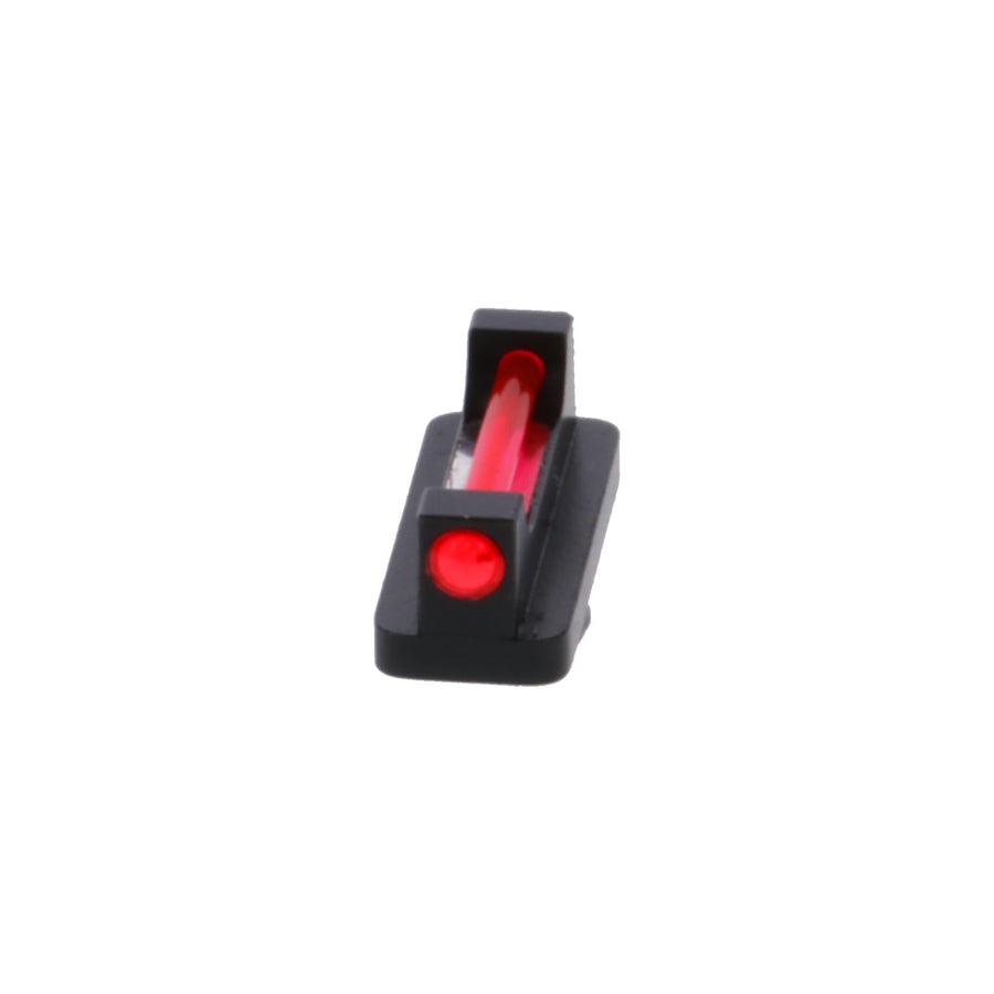 Fiber-Optic TRUGLO Pro Handgun Night Sight with Extra Fibers & Reflector Tape | Compact Durable Competition High-Visibility Sight for Handguns, Compatible with Walther Q5, Front Only