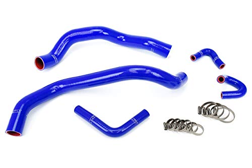 Black HPS 57-1401-BLK Silicone Radiator and Heater Hose Kit Coolant