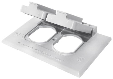 White Diamond Group 52499 Weather Proof Cover Standard Receptacle