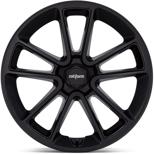 Rotiform R194 Wheel Btl, 22x10.0 +60 Offset 5x130, Matte Black With Black Cap And Inside Spoke Details - R194220063+60