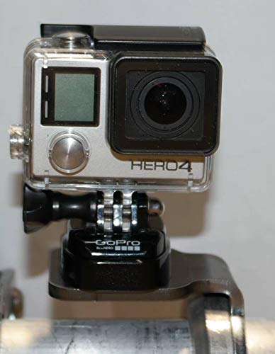 ZROADZ Roof Mount Universal Bracket - to Mount 3 Inch LED Pod Light or GoPro Camera Mount - Mild Steel Gloss Black Finish - Bolt-On Easy Installation - PN #Z350003