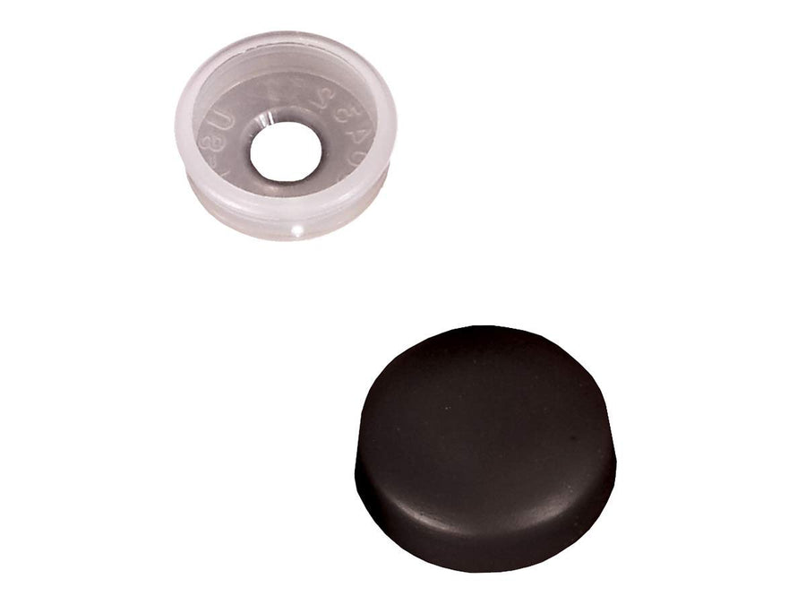 Screw Covers RV Designer H603, Black, 14 Per Pack, Interior Hardware