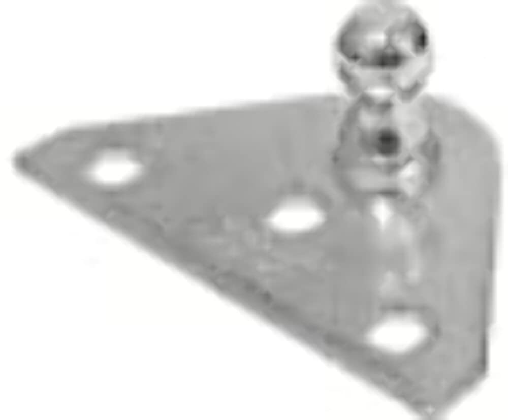 G-1005C Whitecap Gas Spring Zinc-Plated Ball Stud - 1-3/16" Length, 10mm Ball