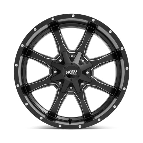 MO970 Moto Metal 20X10 8X170 SG-BLK-MILL -24MM - MO97021087924N