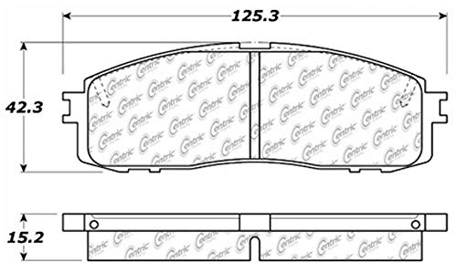 Premium StopTech Brake Pad 301.06220