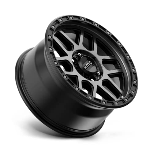 KMC Wheels 18X9 MESA 6X4.55.71 18mm SATIN BLACK WITH GRAY TINT - KM54489064418