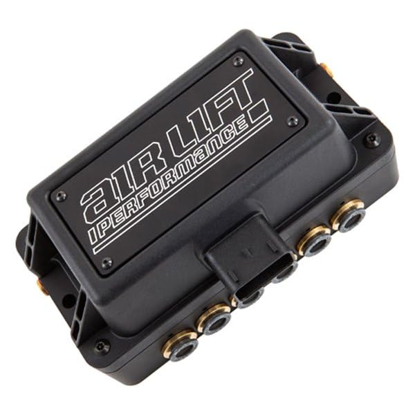 3P System Air Lift 27682 (1/4" Air Line, 4 Gallon 5-Port Lightweight Aluminum Tank, VIAIR 444C Compressor)