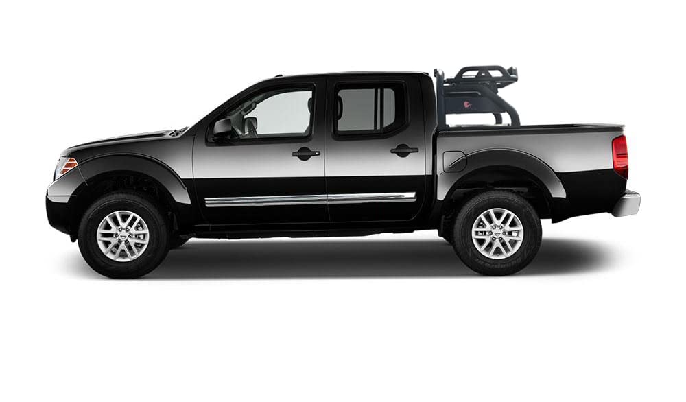 Atlas Roll Bar Black Black Horse Compatible with 2005-2021 Nissan Frontier-ATRB-NIFRB