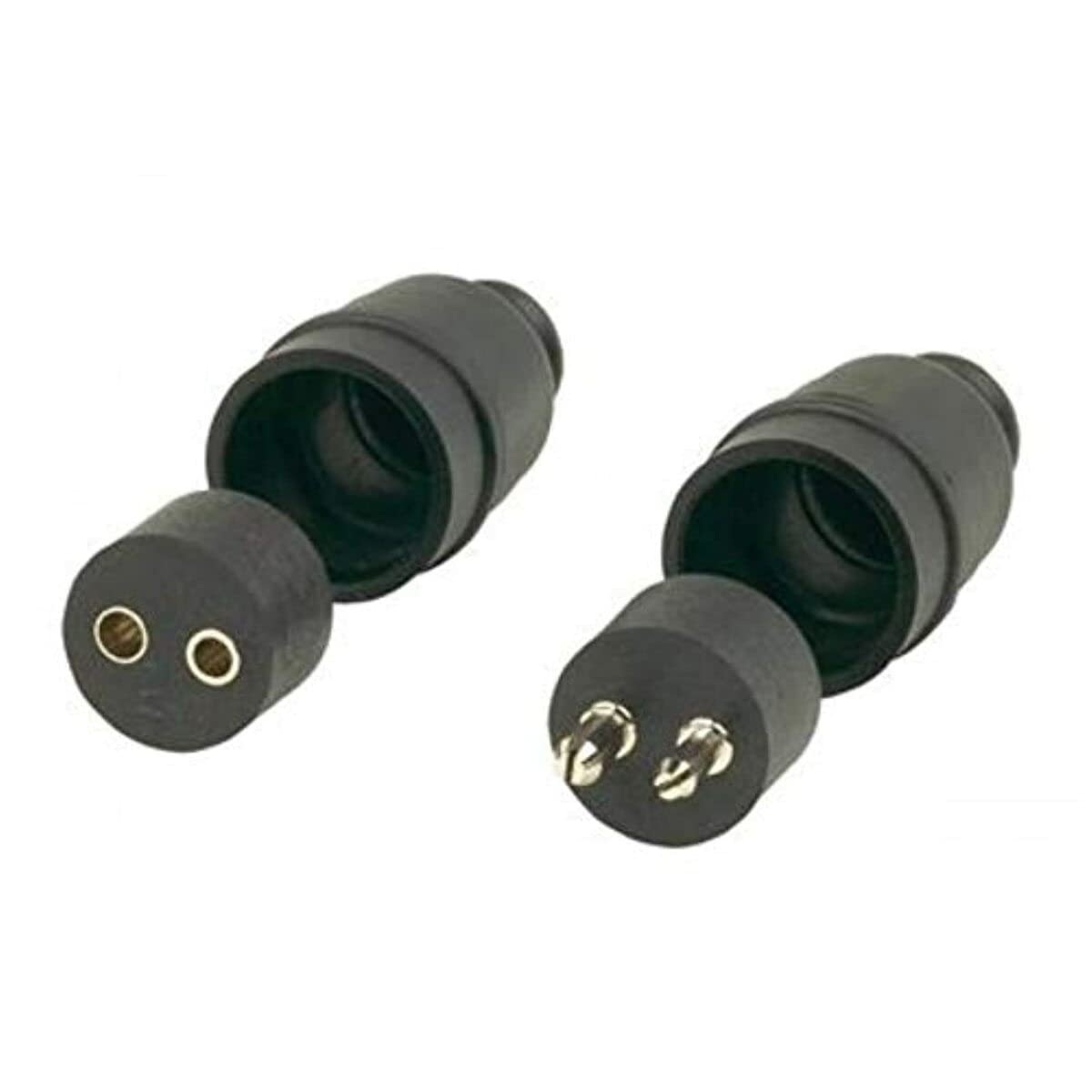 2-Pin Round Husky Towing Products 30258 Connector
