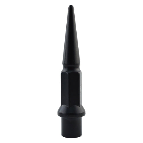 Spiked Metal Lugz 7208K8-BLK Dually Black 19mm Lugnut