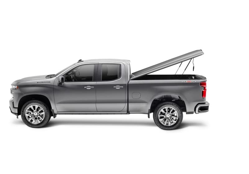 UnderCover RealTruck Elite LX One-Piece Truck Bed Tonneau Cover | UC1208L-G7C | Fits 2019 - 2025 GMC Sierra 1500HD (G7C- Pull Me Over Red) Std/Ext/Crew Cab w/o Multipro Tailgate 6' 7" Bed (79.4")