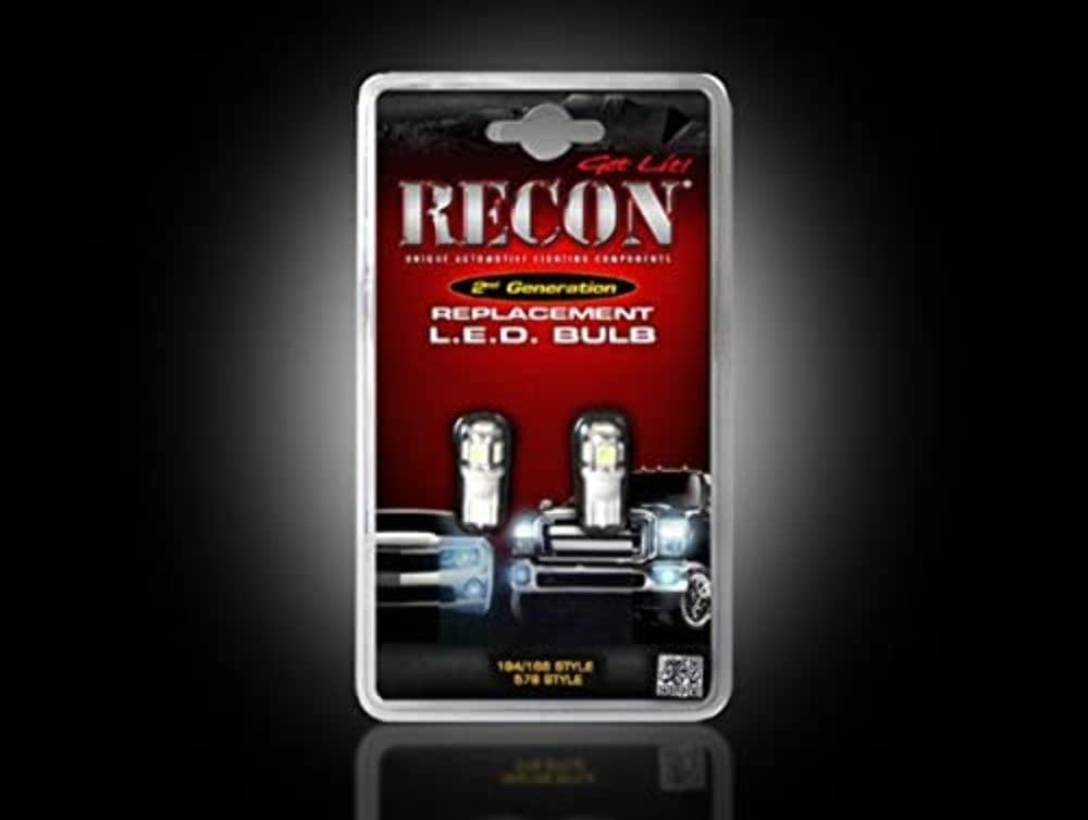 LED License Plate Green & Red Running Light Bulb Kit - GREEN & RED