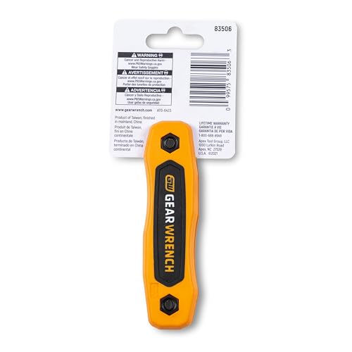 8 Piece GEARWRENCH Metric Folding Hex Key Set - 83506
