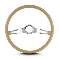 Teardrop Lecarra 66209 15" Polished Thin Grip Tan 2 Spoke
