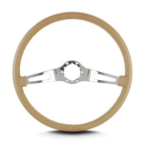 Teardrop Lecarra 66209 15" Polished Thin Grip Tan 2 Spoke