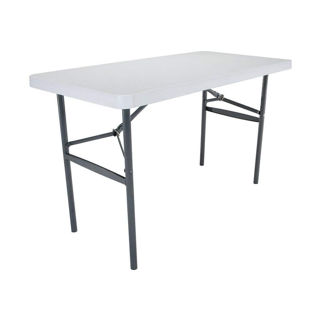 2940 Lifetime Products Fold Table, 24 by 48, White