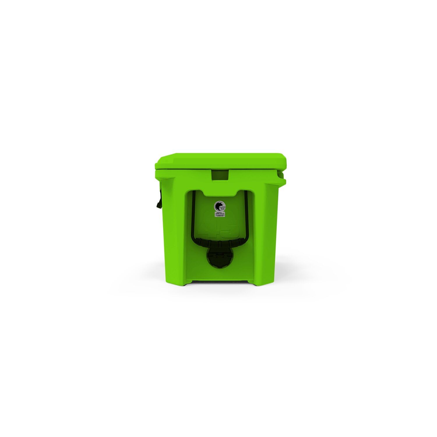 45 Cooler Grizzly | 45 qt Ice Chest Durable Rotomolded Insulated | Made in The USA | Warranty for Life | for Beach Boat Camping Fishing Hunting | G45 | Lime Green