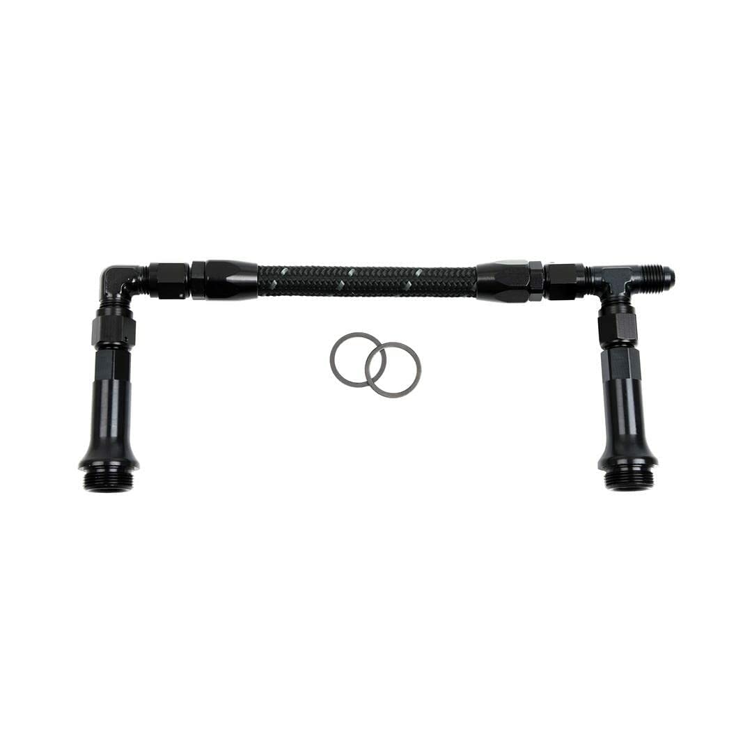 Holley Ultra Hp -8an Bk Dual Inlet