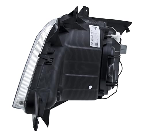 Headlight Assembly HELLA 247005021, Passenger Side, Dodge Sprinter (901, 902, 903, 904), Multi