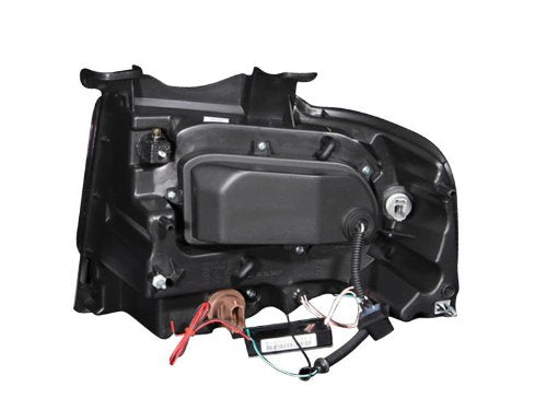 Ford Expedition Anzo USA 111113 Black Clear Projector With Amber Headlight Assembly - (Sold in Pairs)