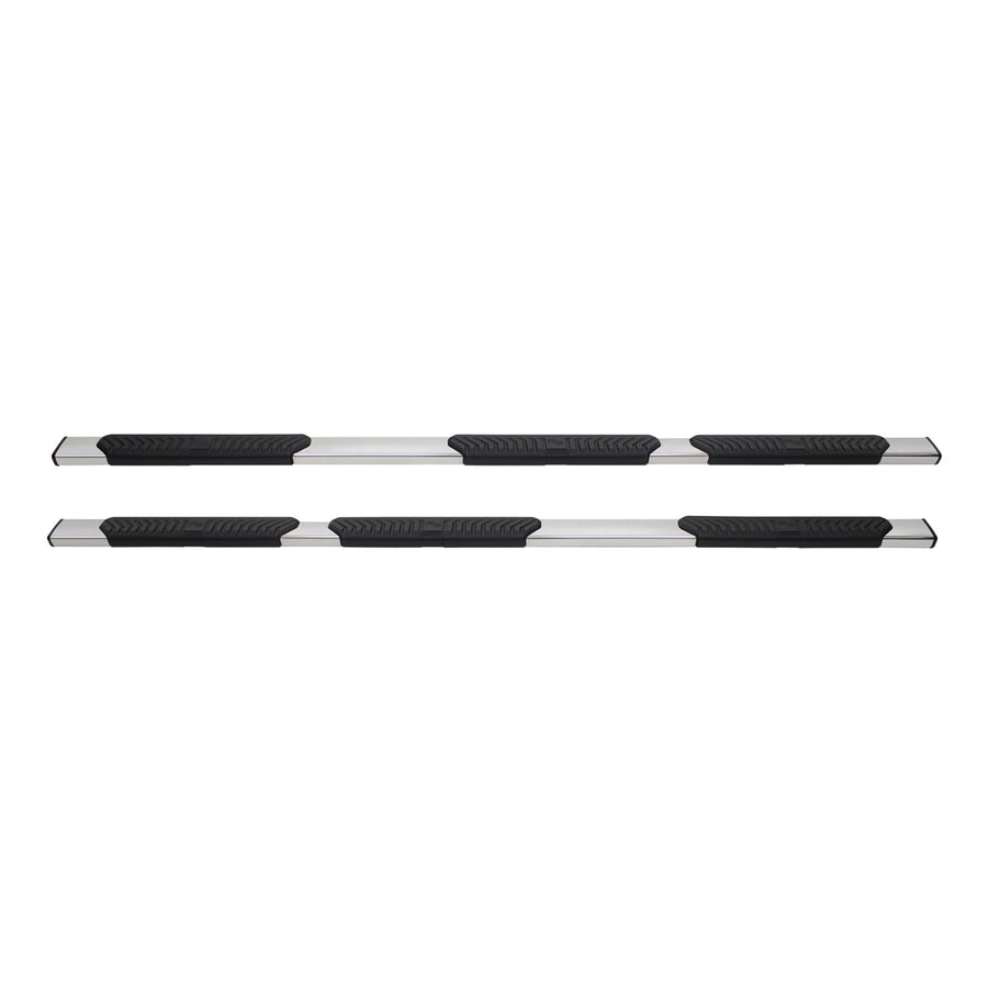 28-534690 Westin R5 Wheel to Wheel Modular Nerf Bars fits 2019-2024 Silverado Sierra 1500 Crew Cab 6'5" Bed (Exc 2019 Silverado LD/Sierra 1500 Limited) Polished Pair