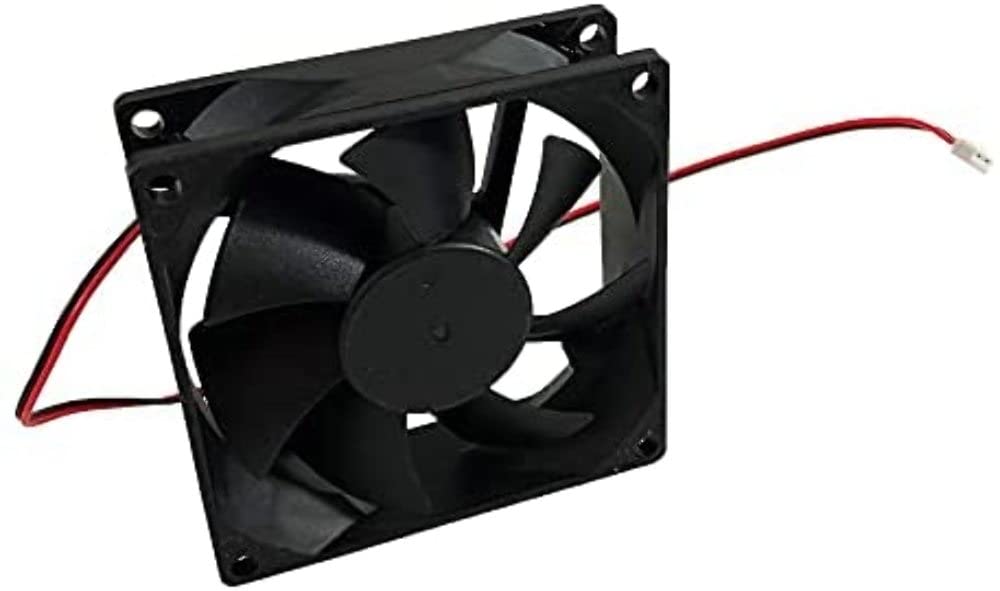 12V PARALLAX 7.3W Fan Assembly, 3.25" Length, RV Fan for 7300 & 7400 Series Converters