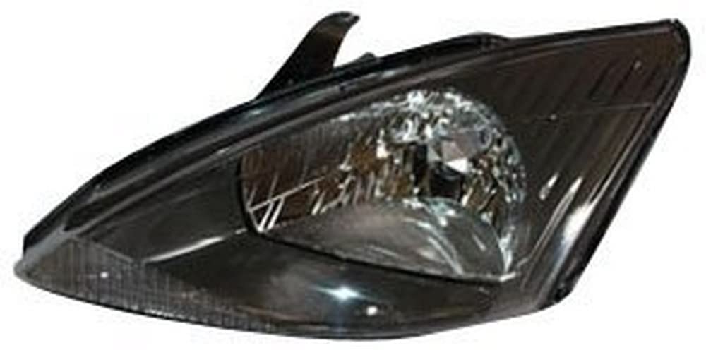 Left Headlight Assembly TYC Compatible with 2003-2004 Ford Focus