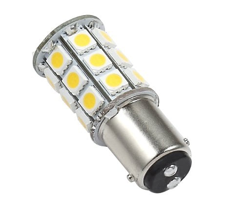 LongLife Ming's Mark 25006V Green 12V LED Tower Light Bulb with 1076 Base - 250 Lumens, Natural White