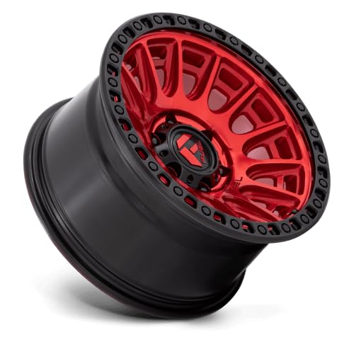 CYCLE FUEL OFF-ROAD 17X8.5 5X120 6.09 34mm CANDY RED WITH BLACK RING - D8341785G460