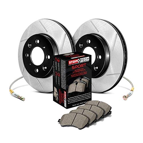 Sport Axle Pack Stoptech 977.61011F Slotted; Front