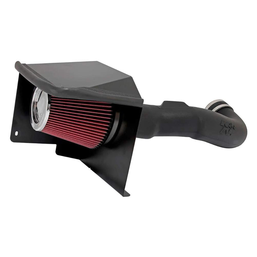 Cold Air Intake System K&N: High-Flow Air Filter, Increase Performance & Towing: Compatible with 2011-2014 Chevrolet/GMC: Silverado 2500 & 3500, Sierra 2500 & 3500, 57-3077