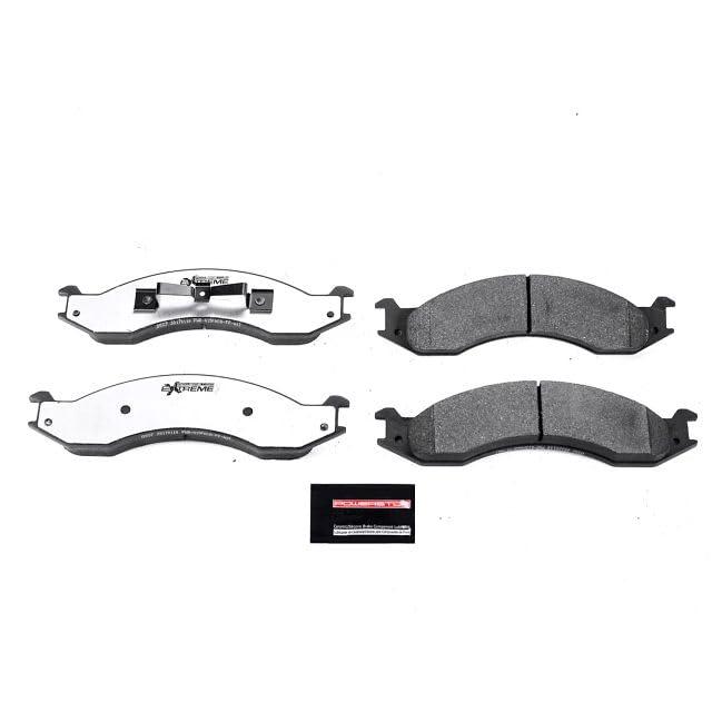 Power Stop Front Z36-557 Truck and Tow Carbon-Fiber Ceramic Brake Pad